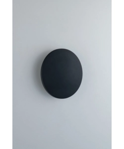 APPLIQUE "AMON" LED NERO 4000K 360LM, Ø13 CM